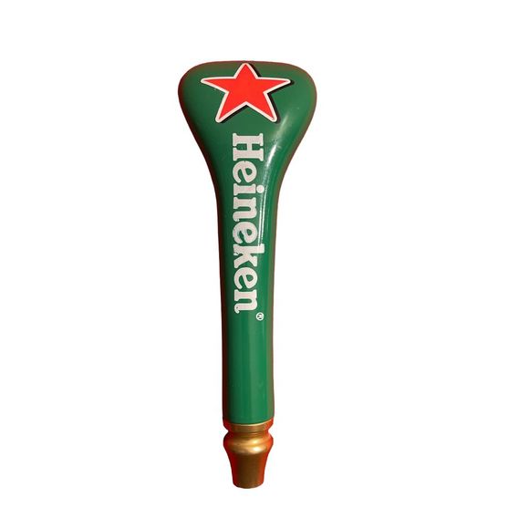 Heineken Other Heineken Vintage Green Beer Tap Handle Mancave Red