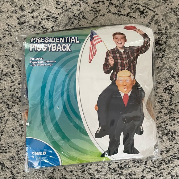 Spirit Costumes Spirit Halloween Presidential Piggyback Trump Size