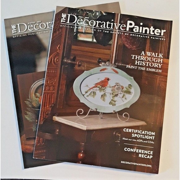 Other 2 Decorative Painter Magazines 219 Subscription Issues National Tole Society Poshmark