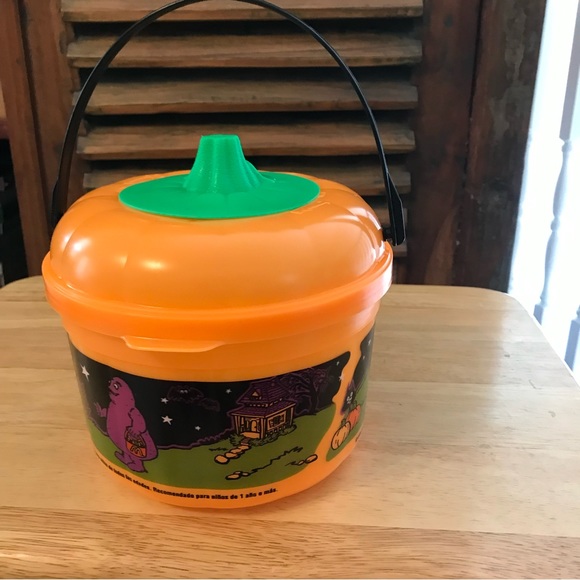 McDonald's Other Vintage Mcdonalds Halloween Pumpkin Bucket W Lid