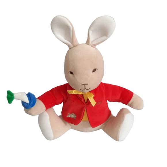 Playgro Toys 20 Royal Doulton Bunnykins William Easter Bunny Rabbit Rattle Plush Toy 12