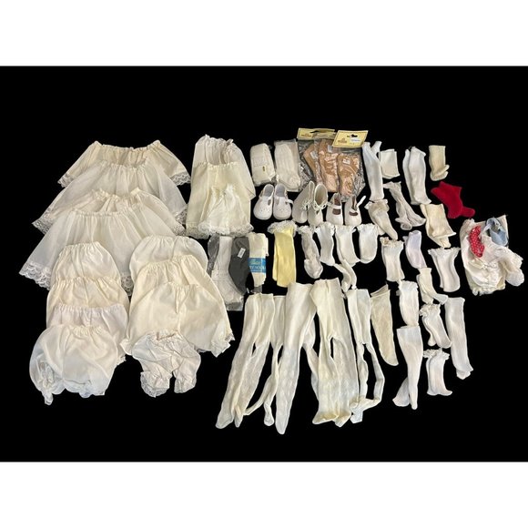 Toys Vintage Doll Sock Hosiery Bloomer Underpants Slip Shoe Pantyhose