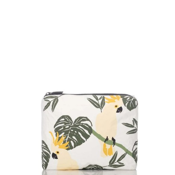 ALOHA Collection Bags Left Aloha Collection Small Pouch Cockatoo