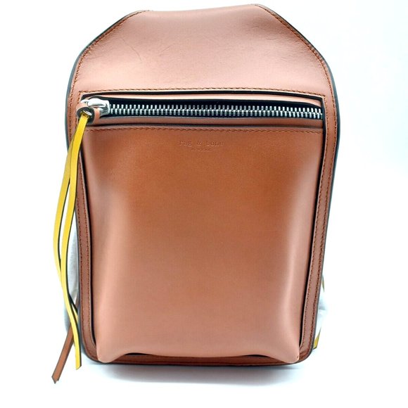 rag & bone Bags Rag Bone Elliot Sling Pack Leather Crossbody Bag In Tan Poshmark