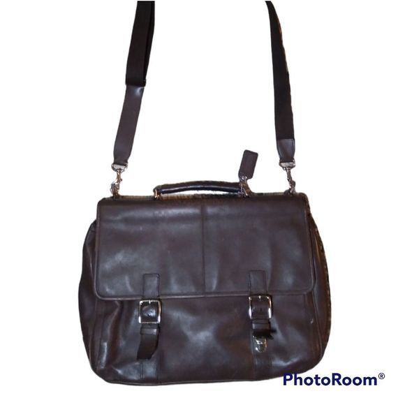 Coach Bags Coach Leather Briefcase Computer Case Poshmark