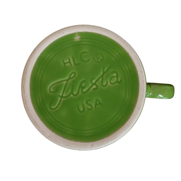 Fiestaware Kitchen Fiestaware Shamrock Green Ring Handle Tom And