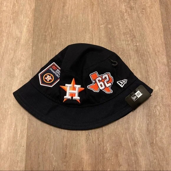 Houston Astros New Era 2024 Club House Bucket Hat , 44 OFF