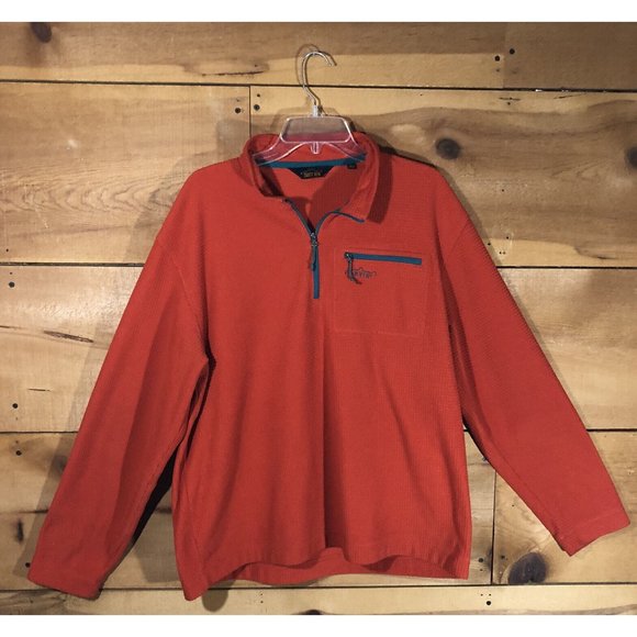 Orvis Jackets & Coats Orvis Trout Bum 4 Zip Pullover Waffle Fleece