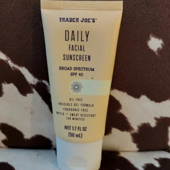 Trader Joe's Bath & Body New Trader Joes Daily Facial Sunscreen Spf