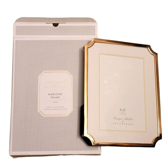 Pottery Barn Accents Pottery Barn Frame Rose Gold Marlowe Cadre