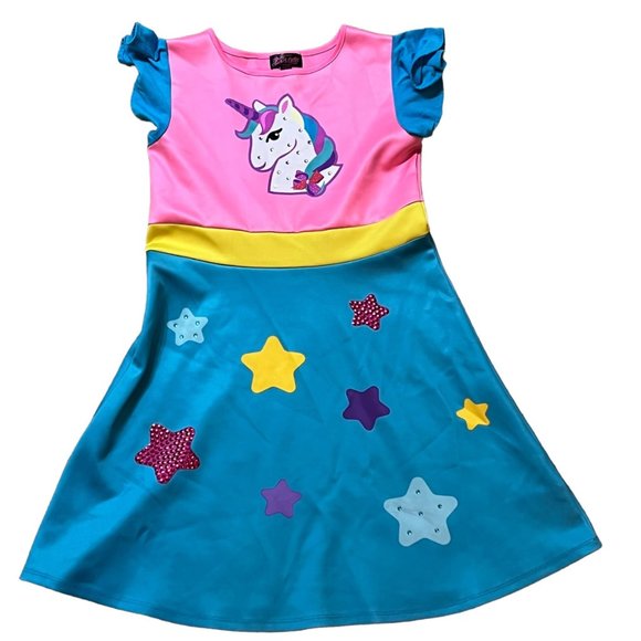 JoJo’s closet Dresses Jojos Closet Girls Sz 12 Colorful Unicorn
