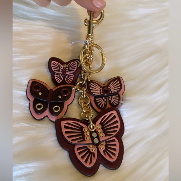 Coach Accessories Nwt Coach Butterfly Cluster Bag Charmsmooth