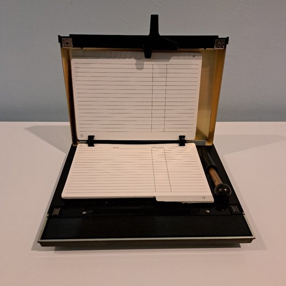 Park Sherman Office Vintage Park Sherman Telephone Index Set