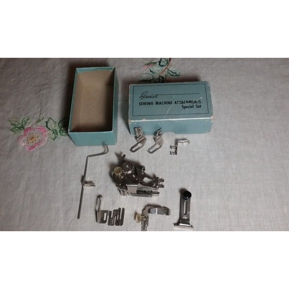 Greist Other Vintage Greist Sewing Machine Attachments Special Set