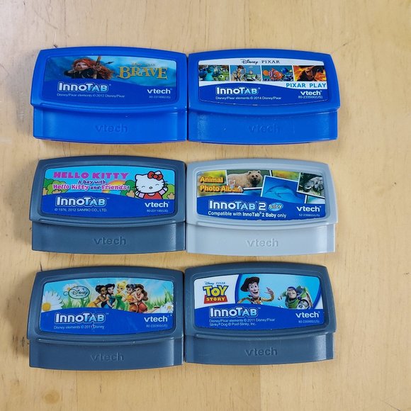 VTECH Toys Vtech Innotab Fun Kids Games Lot Disney Hello Kitty Toy