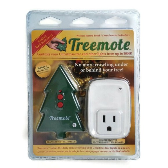Treemote Holiday Treemote Wireless Remote Switch For Christmas Tree