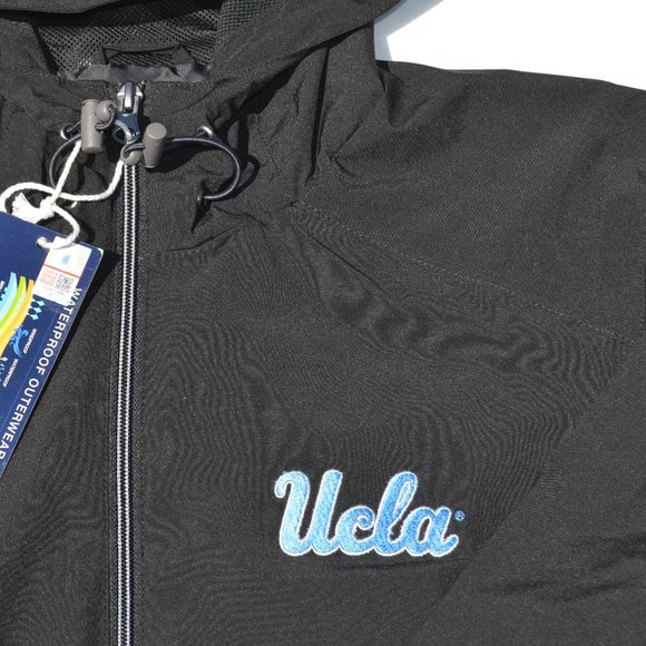vantage Jackets & Coats Ucla Mens Vantage Newport Jacket Black Size