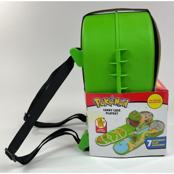 Jazwares Toys Pokemon Carrying Case Playset Portable Backpack 2