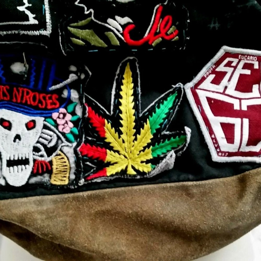 Jansport Backpack W/Metal & Pop Patches Che, Iron M… Gem