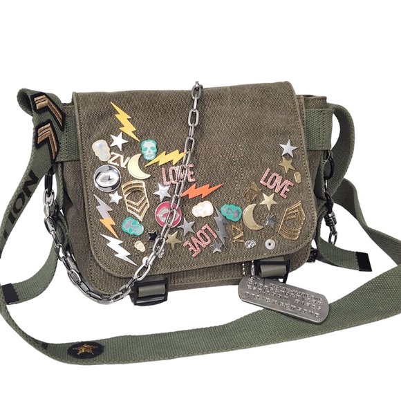 Zadig & Voltaire Bags Zadig Voltaire Readymade Xs Canvas Messenger