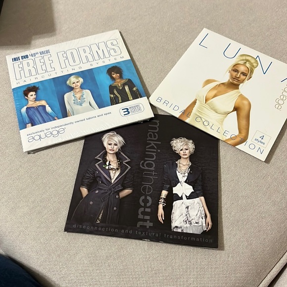 Aquage Media Aquage Hair Styling And Hair Cutting Dvds 3 Learn Or