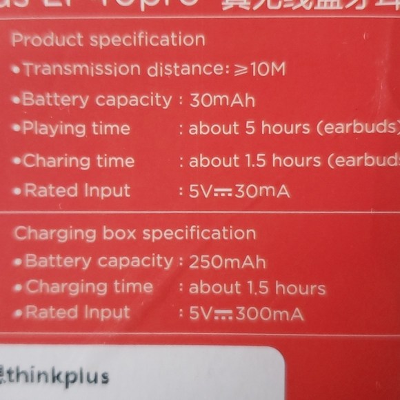 Lenovo | Headphones | New Authentic Lenovo Thinkplus Wireless Earbuds