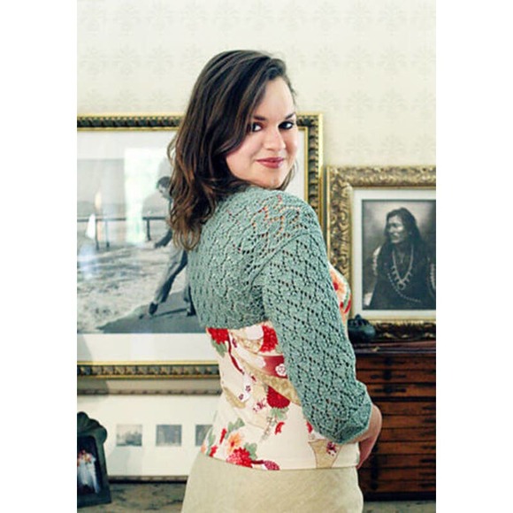 Chic Knits Office New Bonne Marie Burns Chic Knits Miss Dashwood Cardigan Sweater Knitting