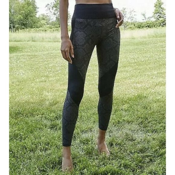 JoyLab Pants & Jumpsuits Joylab Highwaisted Black Snakeskin