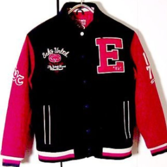 Ecko Unlimited Jackets & Coats Vtg Red Black Ecko Unltd 972 Nyc
