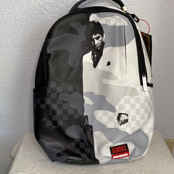 Sprayground Bags Spray Ground X Scarface Limited Edition Backpack