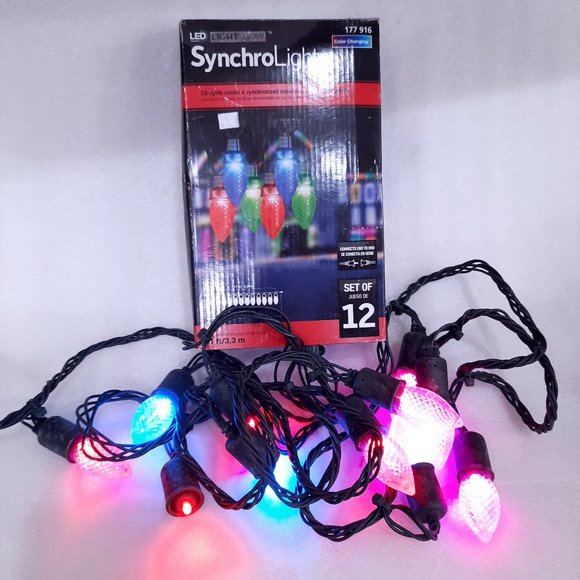 Gemmy Holiday Gemmy Led Synchrolights Lightshow C9 Color Changing Multicolor Christmas