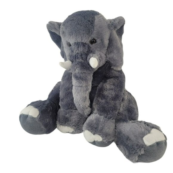 Toys "R" Us Toys Toys R Us Elephant Plush Dark Grey Stuffed Animal