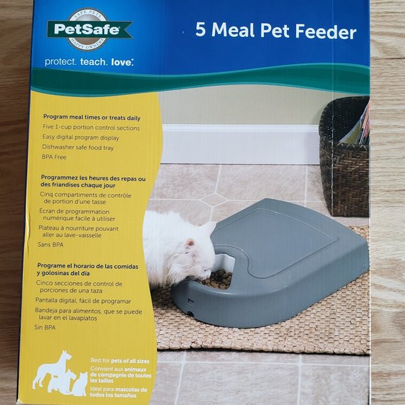 PetSafe Small Pets Petsafe 5 Meal Programmable Pet Food Dispenser