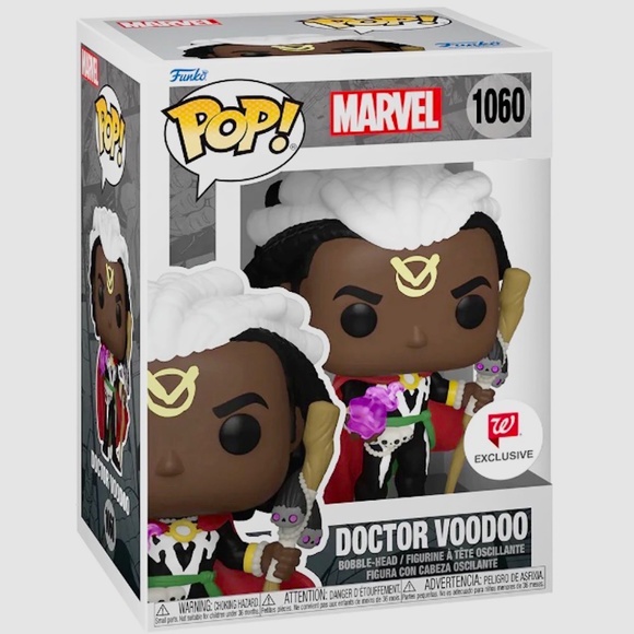 Funko Toys New Funko Pop Marvel Doctor Voodoo 60 Bobblehead Figurine Poshmark