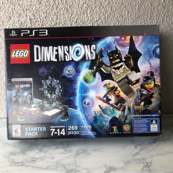 Lego Toys Lego Dimensions Ps3 Starter Pack Batman Playstation New