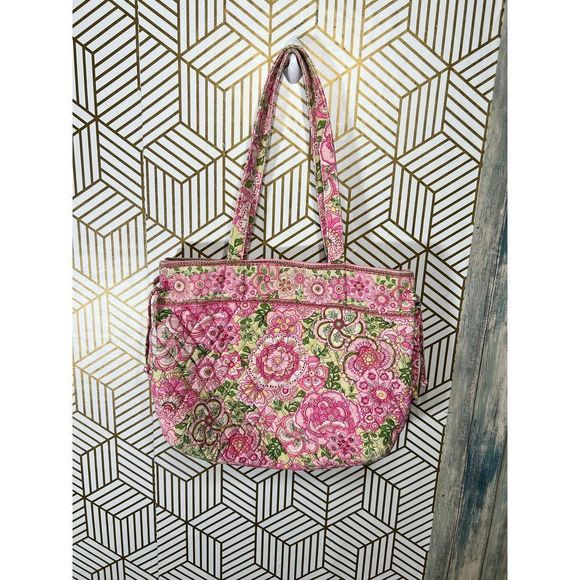 Vera Bradley Bags Vera Bradley Discontinued Rare Petal Pink Floral