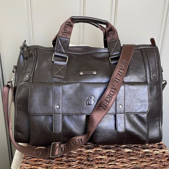 Bags New Genuine Leather Extralarge Briefcase Carryall Laptop Overnight Shoulder Bag Poshmark