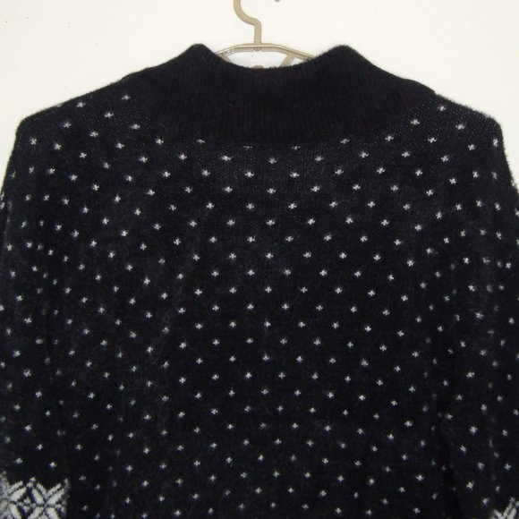 Lands' End Sweaters Lands End Heavy Nordic Fair Isle Soft Fuzzy