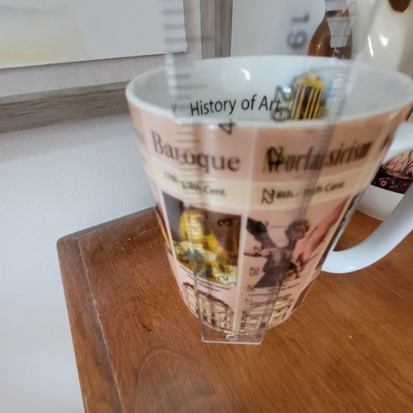 Kitchen History Of Art Mug Ancient Greece Gothic Baroque Poshmark