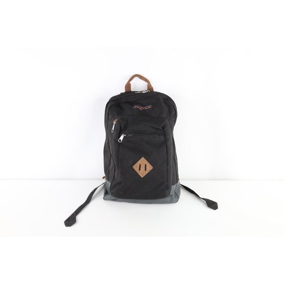 Jansport Bags Vintage Jansport Spell Out Box Logo Suede Leather