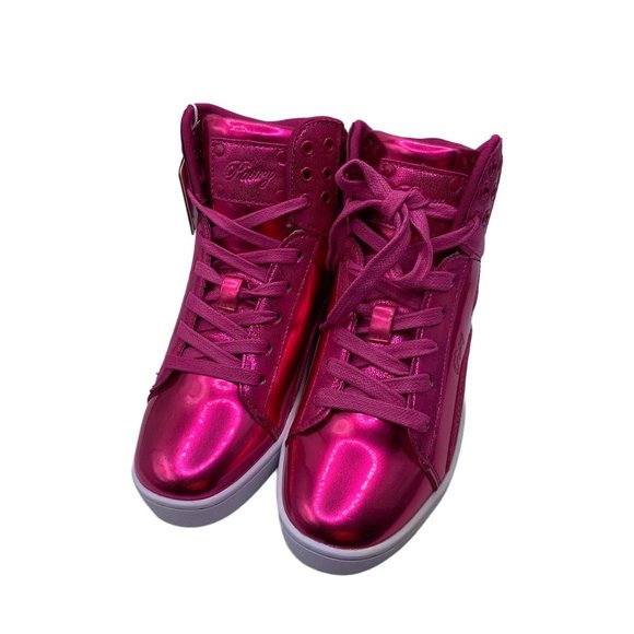 Pastry Shoes Unisex Pastry Glam Pie Fuchsia Pop Tart Glitter High