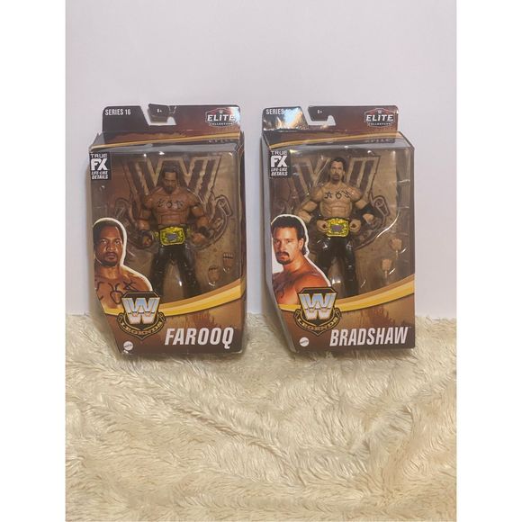 Mattel Toys Wwe Bradshaw Farooq Legends Elite Series 6 Mattel