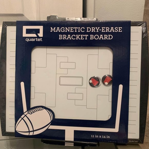 quartet Office Dry Erase Bracket Board 1 X 14 32 Teams New