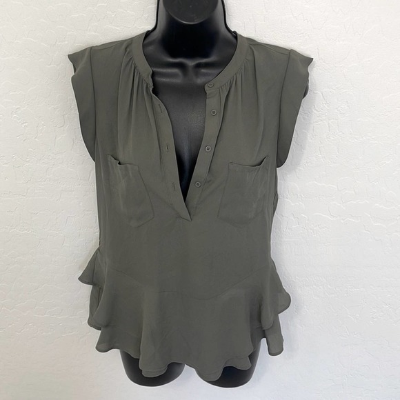 Mossimo Supply Co. Tops Mossimo Womens Sz Xs Army Green Sleeveless