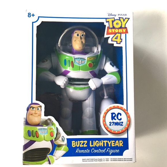Disney Toys Buzz Lightyear Remote Control Action Figure Poshmark