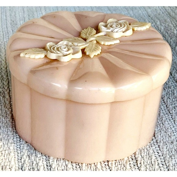 American Vintage Bath Adorable Vintage Menda Co Pale Pink Dusting