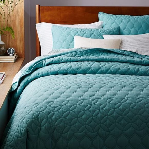 West Elm Bedding West Elm Midcentury Circlet Ogee Standard Pillow Sham Nwt Poshmark