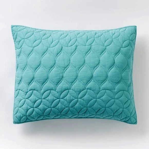 West Elm Bedding West Elm Midcentury Circlet Ogee Standard Pillow Sham Nwt Poshmark