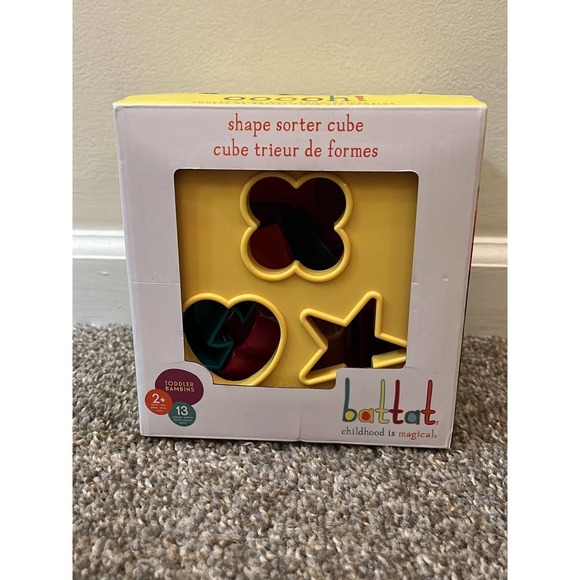 battat Toys Battat Shape Sorter Cube Assorted Colors Poshmark