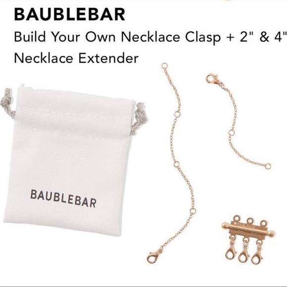 BaubleBar Jewelry Baublebar Build Your Own Necklace Clasp 2 4